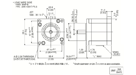 56mm Frame size