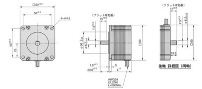 60mm Frame size