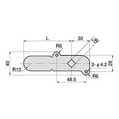 STAINLESS STOPPER PLATES