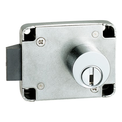 CYLINDER LOCK WITH LATCHES