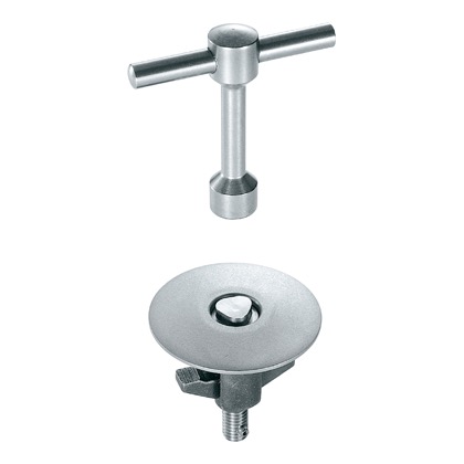 STAINLESS MANHOLE LOCKS