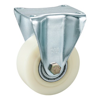 LOW-PROFILE HEAVY-DUTY SWIVEL AND RIGID CASTERS