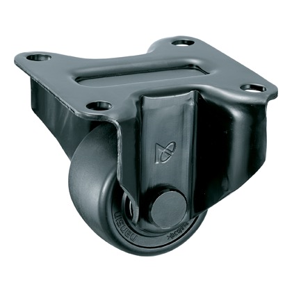 LOW-PROFILE HEAVY-DUTY SWIVEL AND RIGID CASTERS